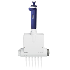 RAININ瑞寧LA6-300XLS手動(dòng)間距可調(diào)6道移液器